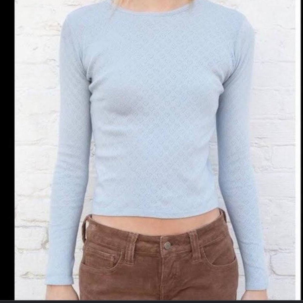 Brandy Melville Baby Blue Long Sleeve